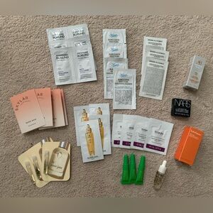 Beauty Bundle! Various samples and travel sized products. Brand new/unopened.